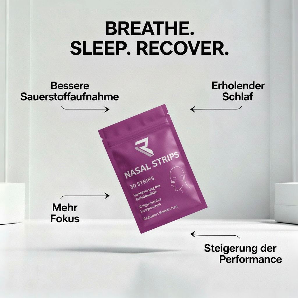 Recovery Nasenstreifen pink - Sleep Edition